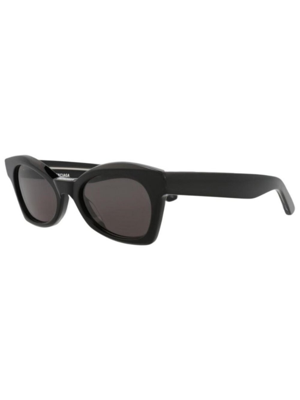 New Balenciaga Womens Cat Eye Black Black Grey Fashion Designer Sunglasses
